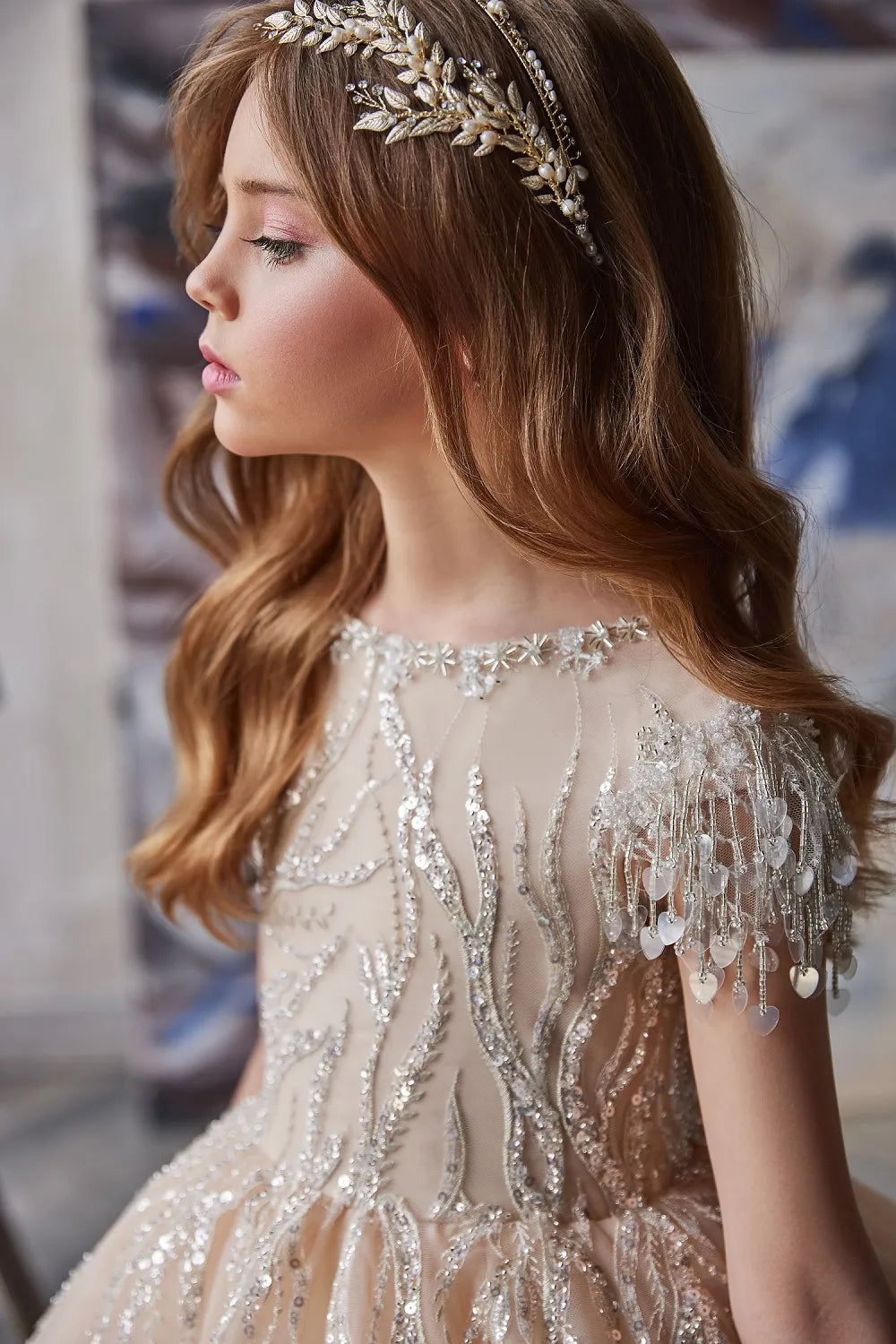 Luxury Embellished Ball Gown for Formal Occasions