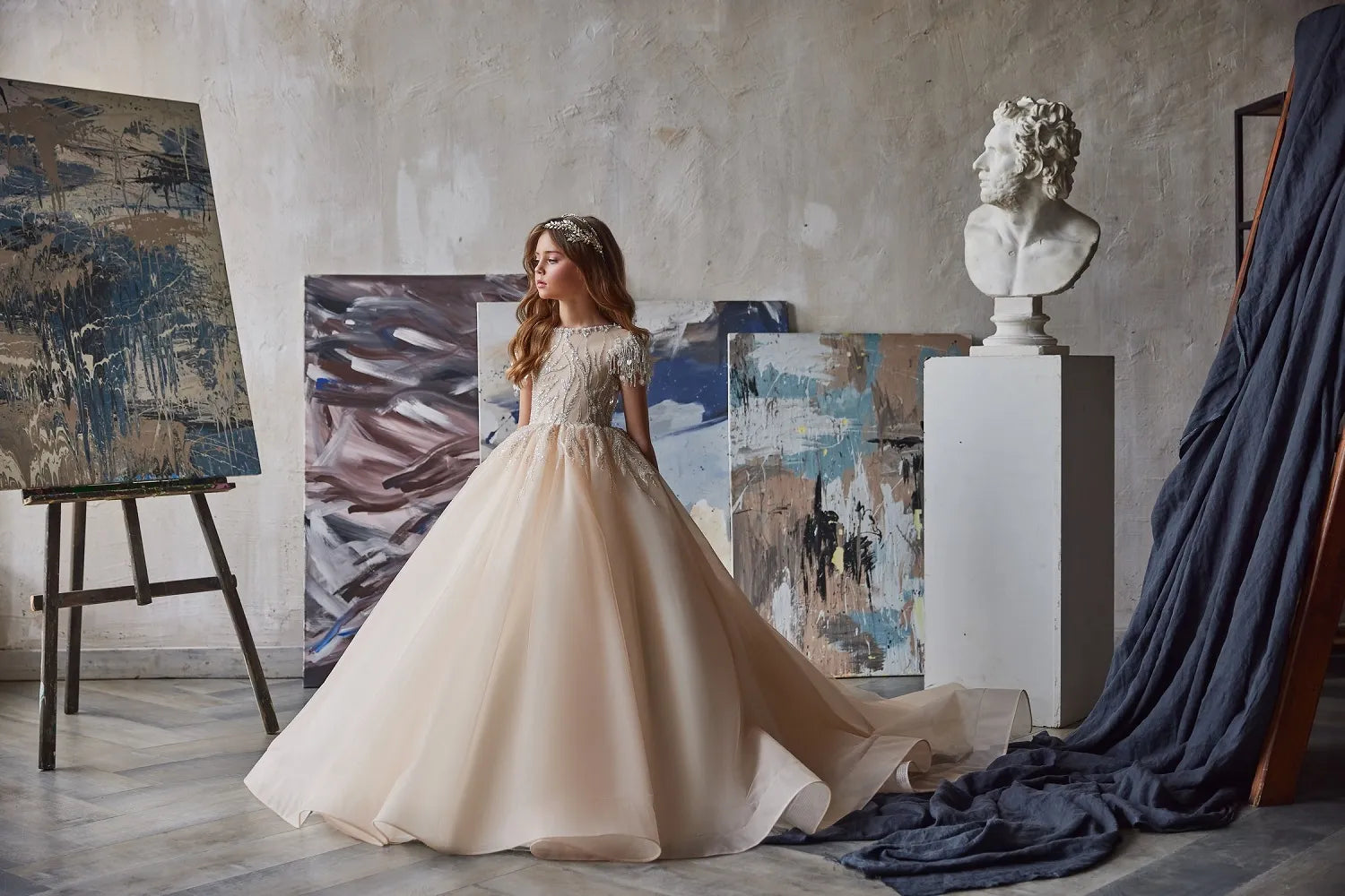 Luxury Embellished Ball Gown for Formal Occasions