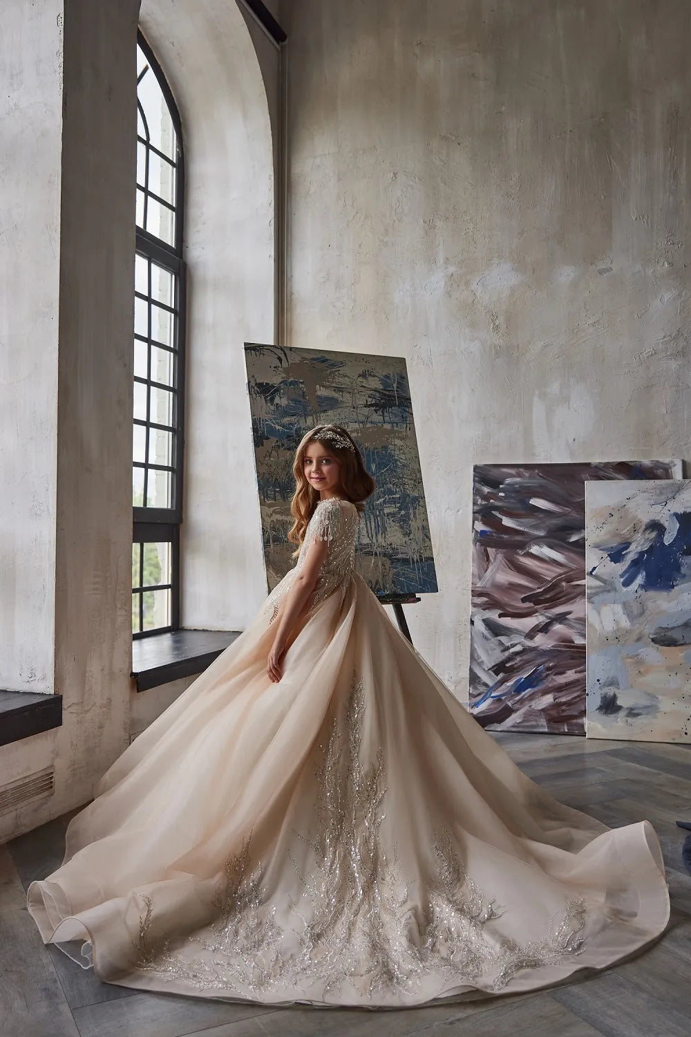 Luxury Embellished Ball Gown for Formal Occasions